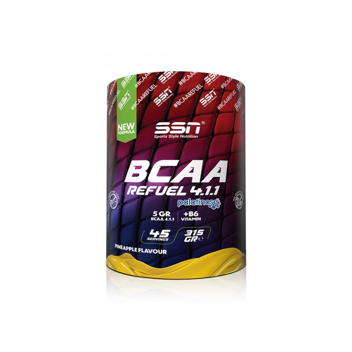 SSN Sports Style Nutrition BCAA 4.1.1 + Palatinose™ 315 Gr (Ananas) Amino Asit