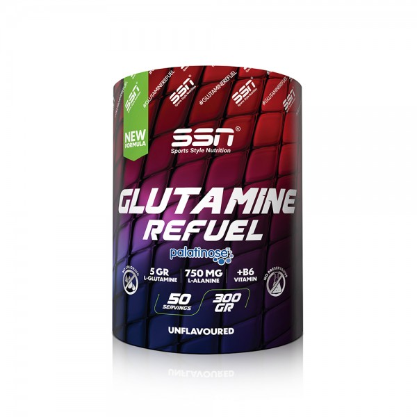 SSN Sports Style Nutrition Glutamine Refuel 300 Gr (Aromasız)  Amino Asit