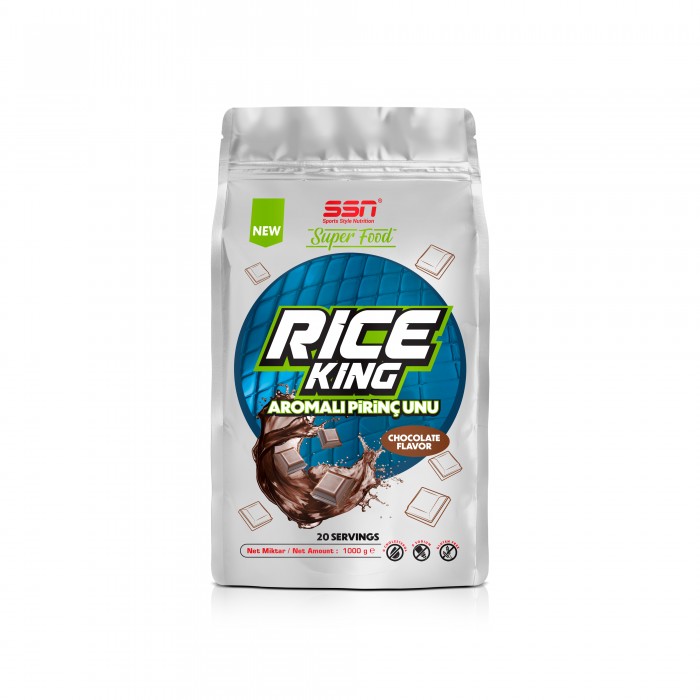 SSN Sports Style Nutrition  SuperFood Rice King 1000 Gr Aromalı Pirinç Unu ( Çikolata )