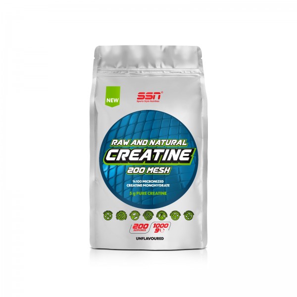 SSN Sports Style Nutrition Raw and Natural Creatine 1000 gram SSN Sports Style Nutrition Raw and Natural Creatine 1000 gram