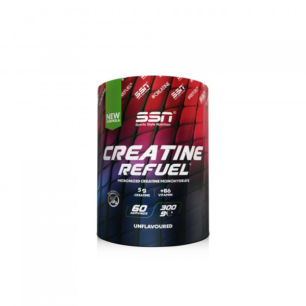 SSN Sports Style Nutrition Creatine Refuel 300 Gr (Aromasız) 