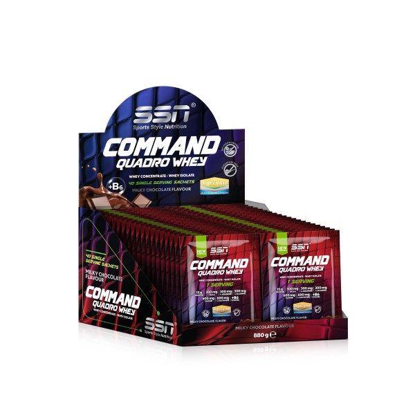 SSN Sports Style Nutrition Command Quadro Whey 22 Gr x 40 Şase Kutu 880 Gr (Çikolata) Protein Tozu SSN Sports Style Nutrition Command Quadro Whey 22 Gr x 40 Şase Kutu 880 Gr (Çikolata) Protein Tozu